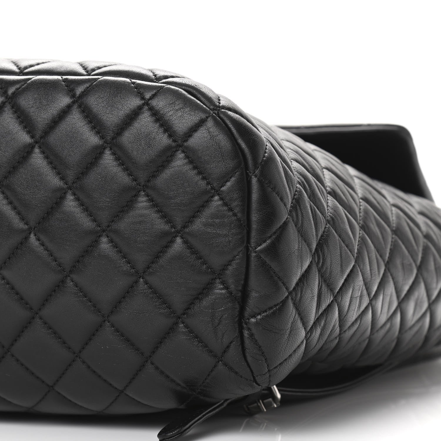 Chanel Lambskin Quilted Large Urban Spirit Backpack Black 9 of 10
