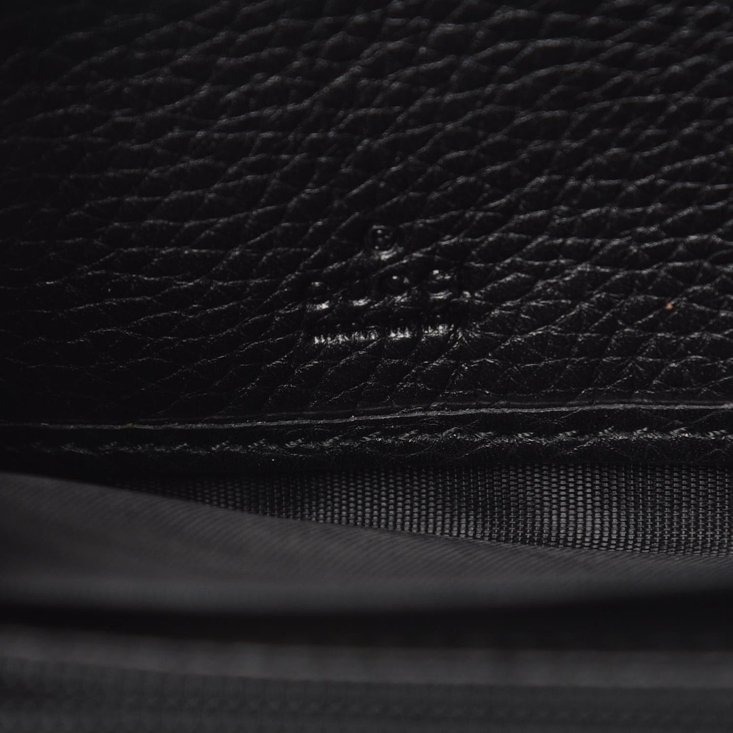 Calfskin Soho Zip Around Wallet Black