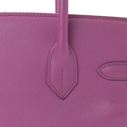 Hermes Epsom Birkin 30 Cyclamen 9 of 39