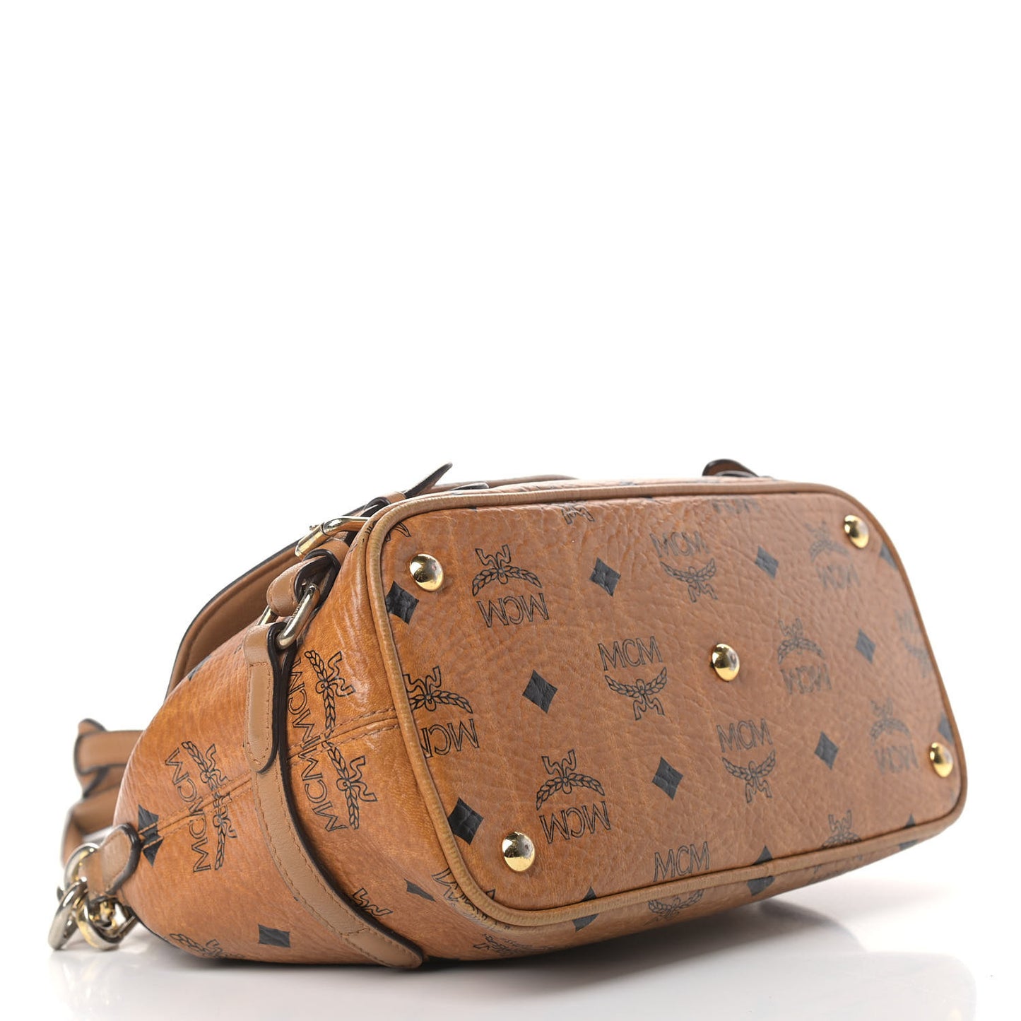 Visetos Crossbody Flap Messenger Cognac