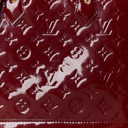 Louis Vuitton LOUIS VUITTON Vernis Alma PM Rouge Fauviste 10 of 13