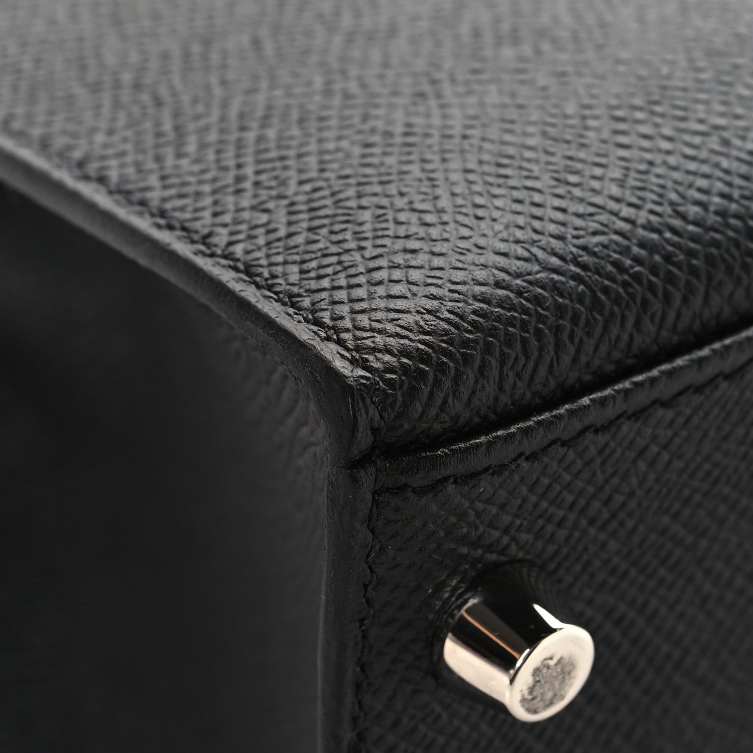 Hermes Epsom Kelly Sellier 28 Black 9 of 13