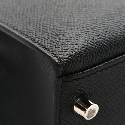 Hermes Epsom Kelly Sellier 28 Black 9 of 13