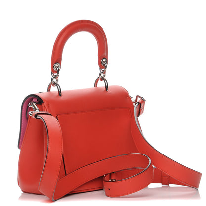 Christian Dior Calfskin Mini Be Dior Flap Coral 3 of 7