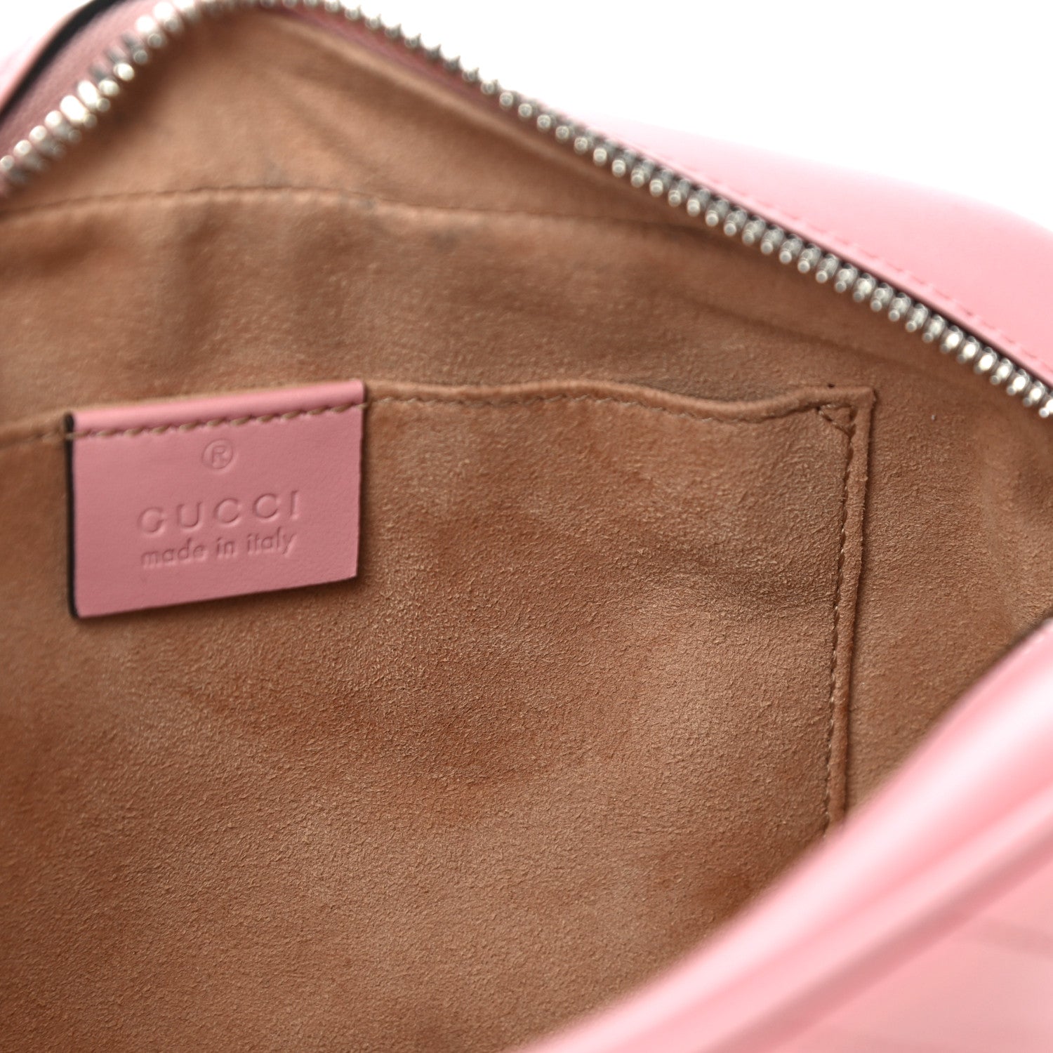 Gucci Calfskin Matelasse Small GG Marmont Chain Shoulder Bag Wild Rose 14 of 15