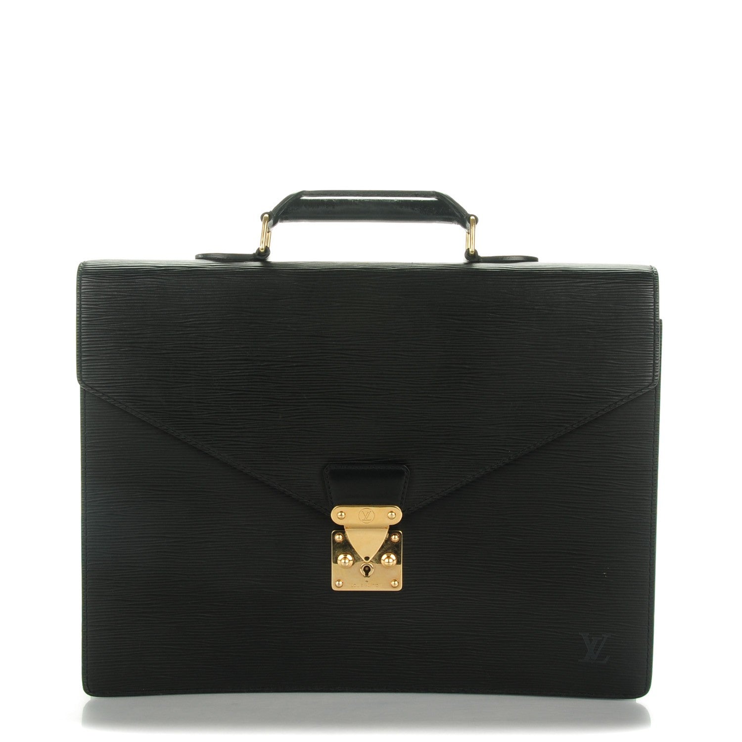 Louis Vuitton Epi Serviette Conseiller Briefcase Black 1 of 7