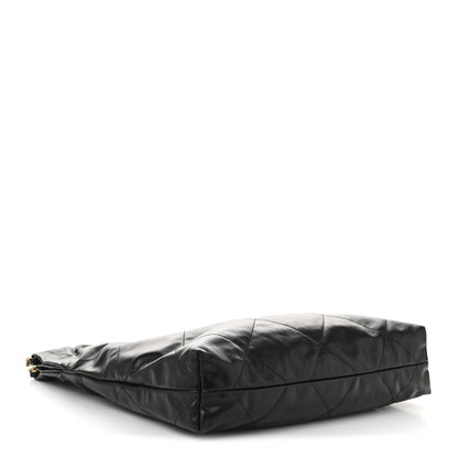 Chanel Shiny Calfskin Quilted Chanel 22 Black 4 of 10