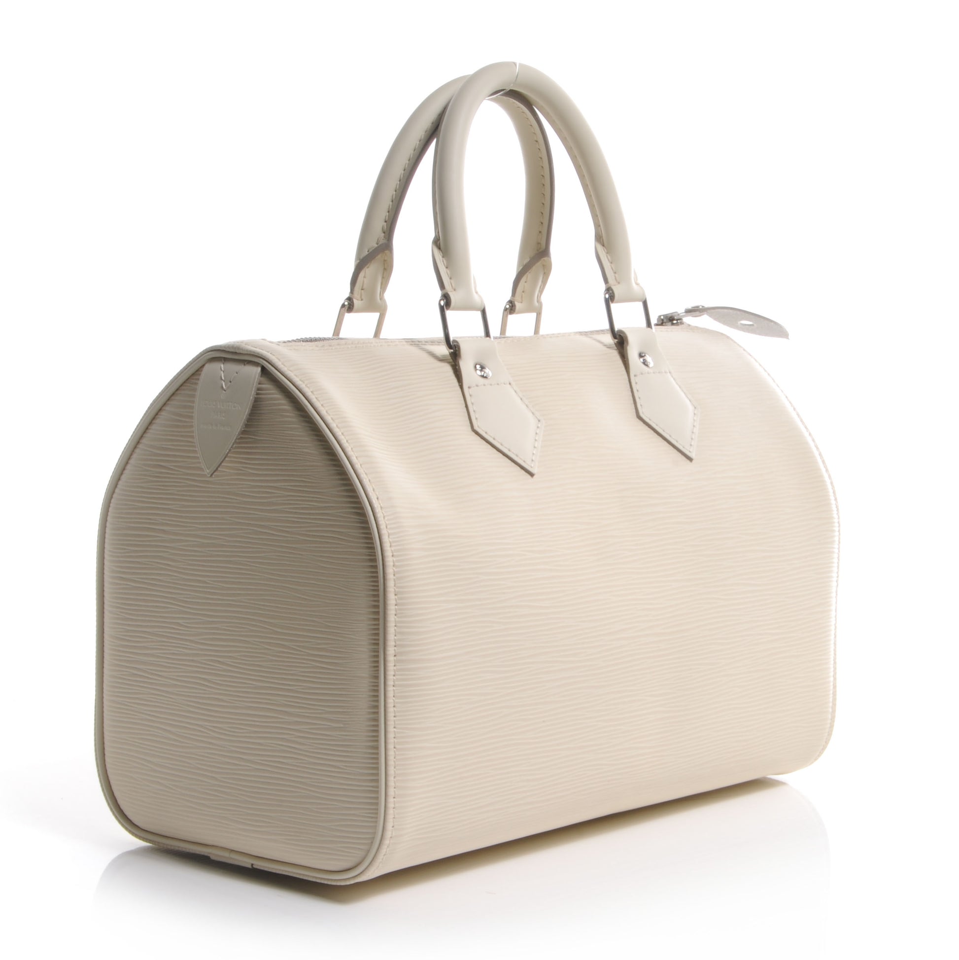Louis Vuitton Epi Speedy 25 Ivory 3 of 8