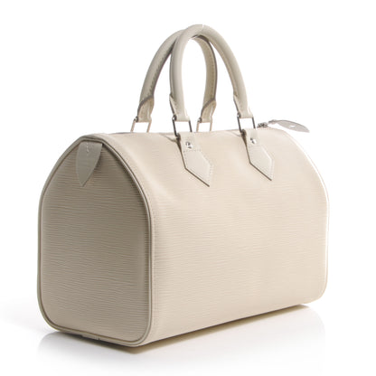 Louis Vuitton Epi Speedy 25 Ivory 3 of 8