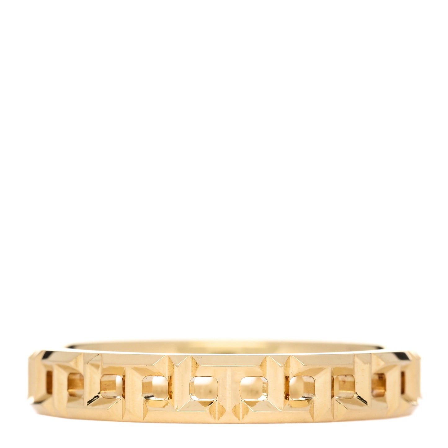18K Yellow Gold T True Narrow Ring 53 6.5