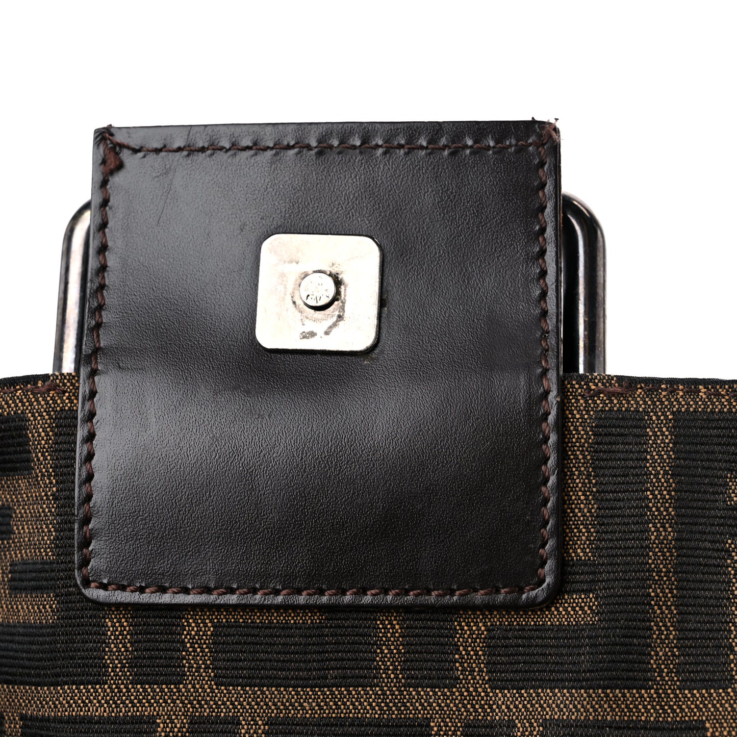 Zucca Buckle Shoulder Bag Tobacco