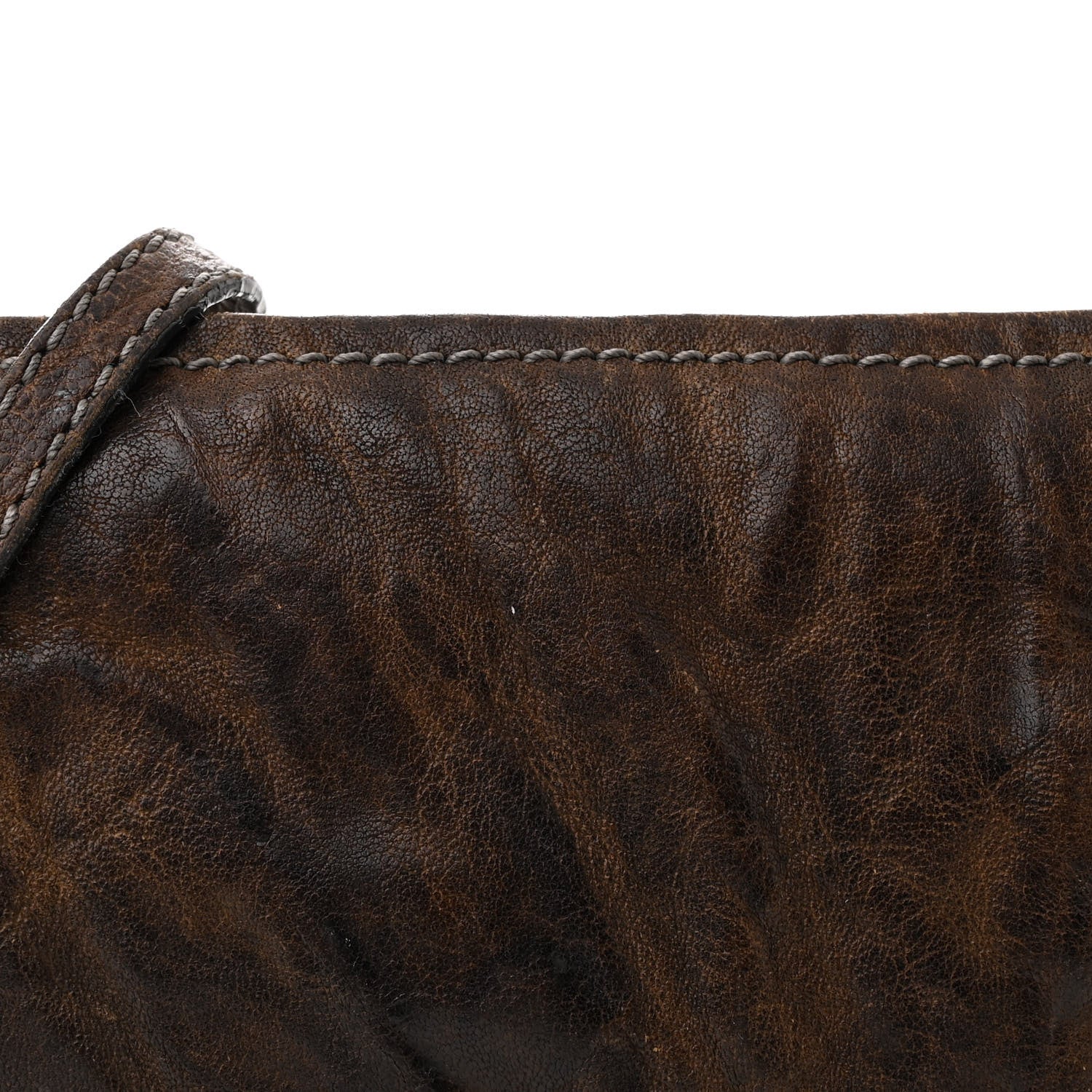 Givenchy Tumbled Sheepskin Mini Pandora Charcoal 9 of 13