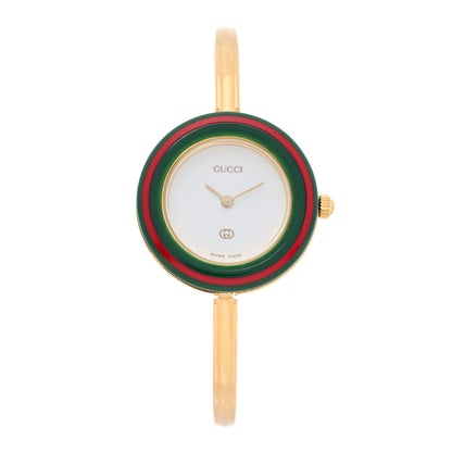 Gucci Stainless Steel 26mm Interchangeable Bezel Quartz Watch 1 of 5
