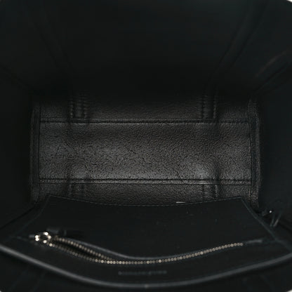 Balenciaga Smooth Calfskin Logo Double Sided XXS Everyday Tote Black White 5 of 10