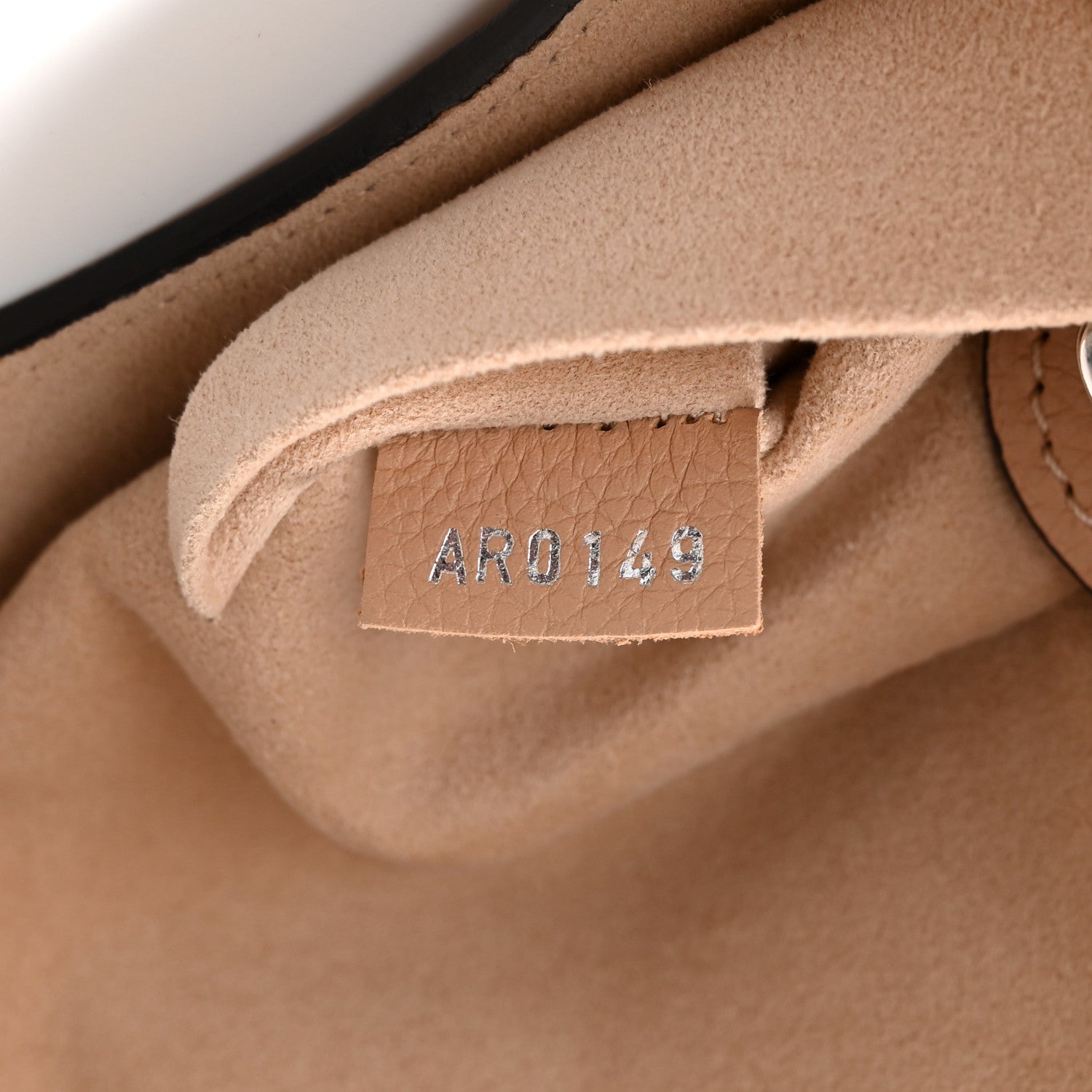 Louis Vuitton Calfskin Lockme Hobo Beige 7 of 10