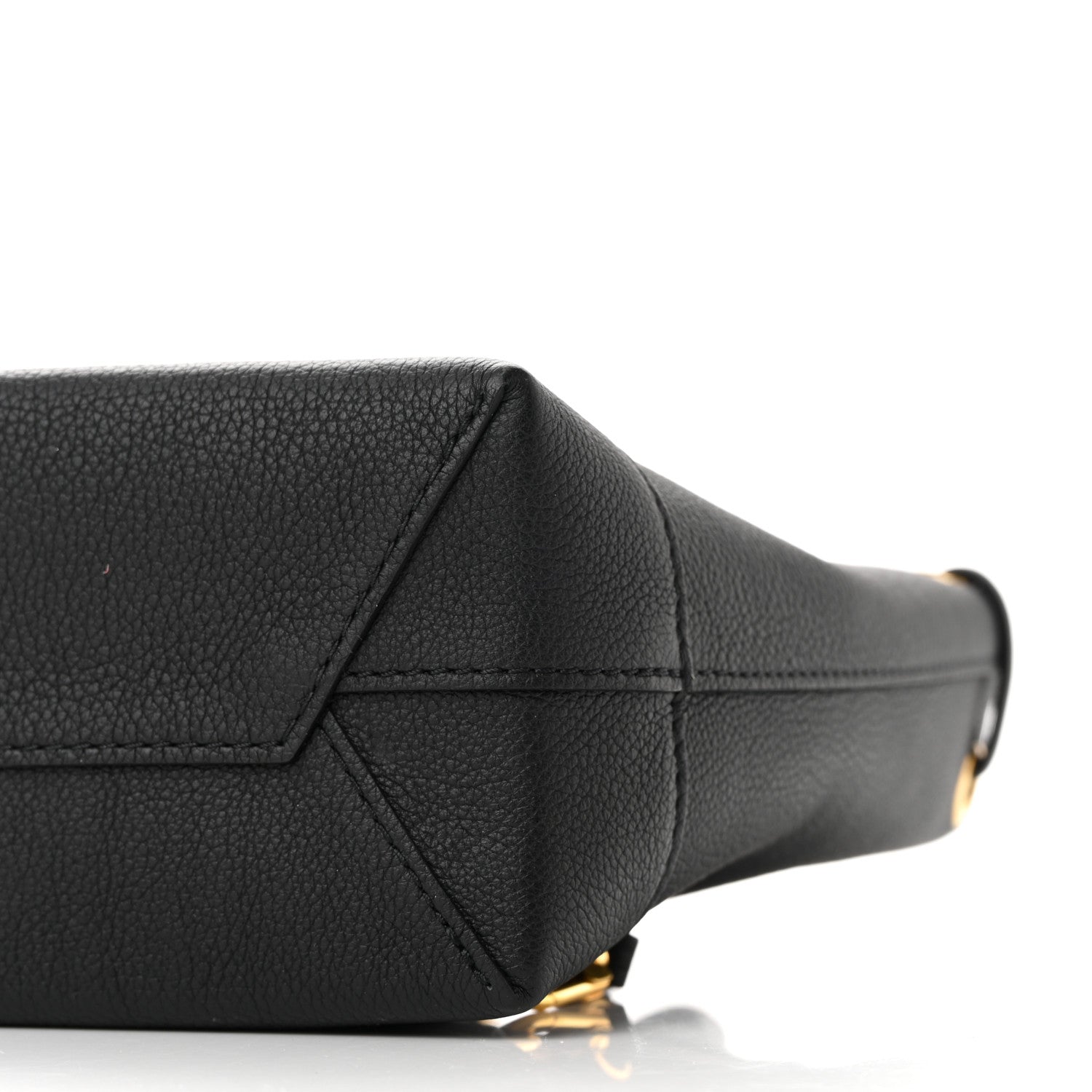 Louis Vuitton Calfskin Lockme Mini Backpack Black 7 of 9