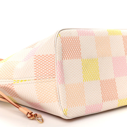 Louis Vuitton Damier Giant Neverfull MM Peach 10 of 11