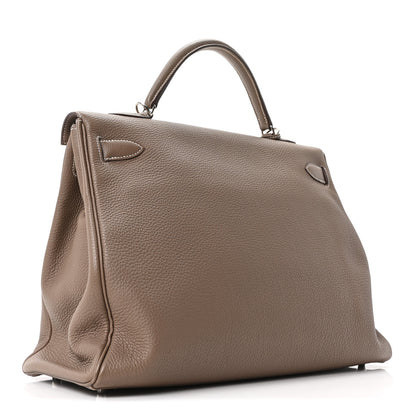 Hermes Togo Kelly Retourne 40 Etoupe 3 of 10