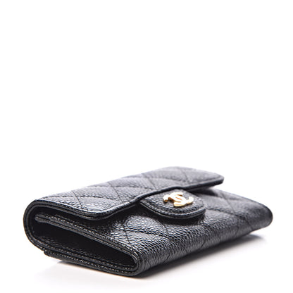 Chanel Caviar Quilted Flap Card Holder Black 4 of 11