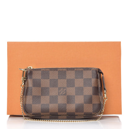 Louis Vuitton Damier Ebene Mini Pochette Accessories 8 of 8