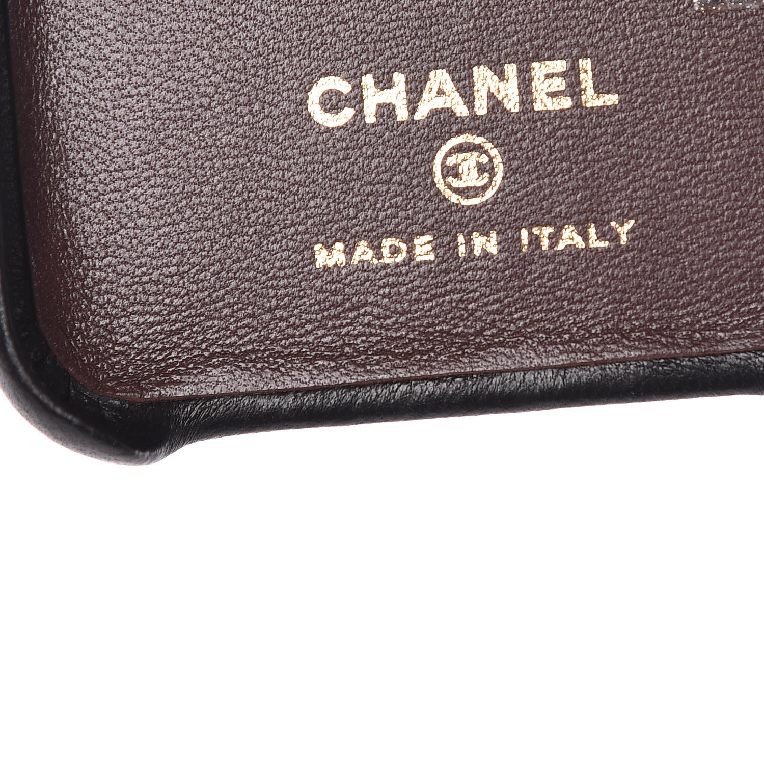 Chanel Lambskin Quilted iPhone 7/8 Coco Tech Case Black 5 of 7