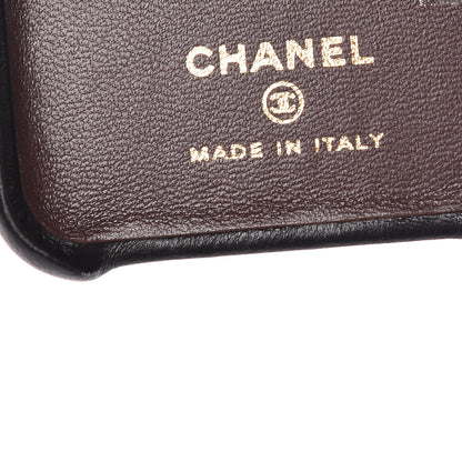 Chanel Lambskin Quilted iPhone 7/8 Coco Tech Case Black 5 of 7