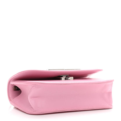 Balenciaga Calfskin Stripe Embossed Gossip Chain Bag XS Candy Pink 4 of 10
