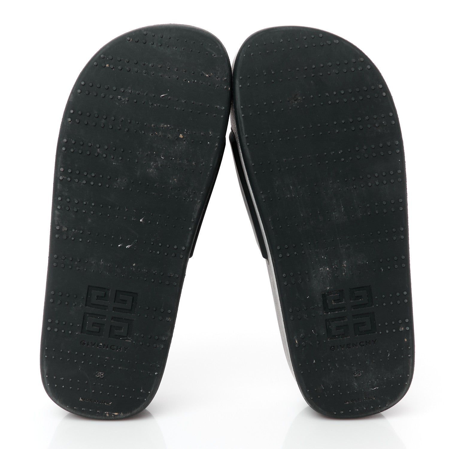 Givenchy Rubber Logo Platform Slides 38 Black 6 of 8