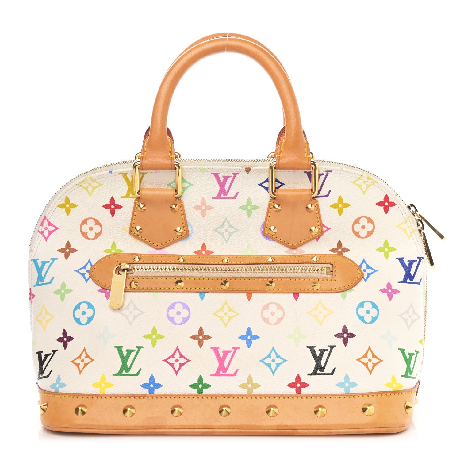 Louis Vuitton Monogram Multicolor Alma White 1 of 12