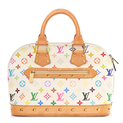 Louis Vuitton Monogram Multicolor Alma White 1 of 12