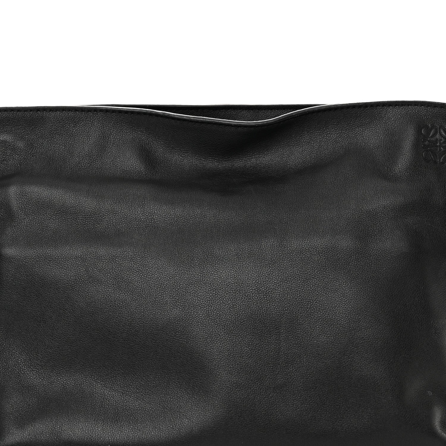 Loewe Calfskin Mini Flamenco Knot Clutch Black 7 of 13