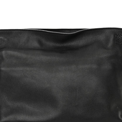 Loewe Calfskin Mini Flamenco Knot Clutch Black 7 of 13