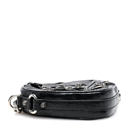 Balenciaga Agneau Arena Mini Le Cagole Heart Bag Black 4 of 8