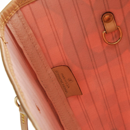 Louis Vuitton Damier Azur Tahitienne Neverfull MM 7 of 10