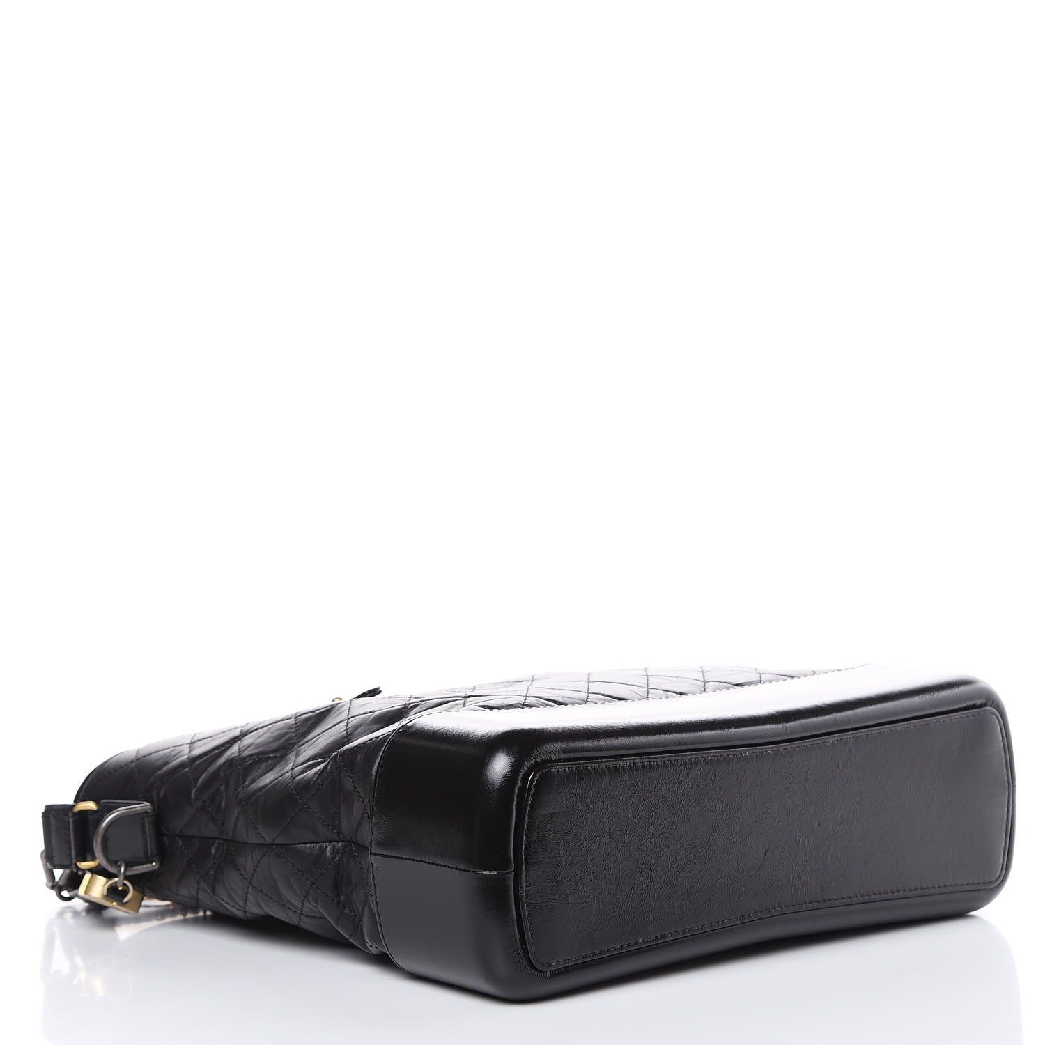 Chanel Calfskin Quilted Large Gabrielle Shopping Tote Black 4 of 10