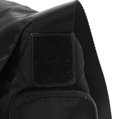Prada Tessuto Nylon Messenger Bag Black 8 of 9