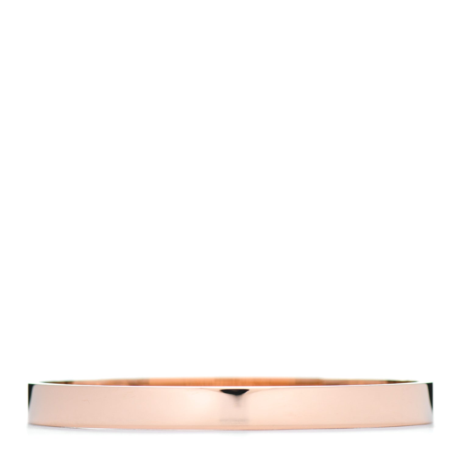 Hermes 18K Rose Gold Diamond PM Collier De Chien Bracelet SH 3 of 5