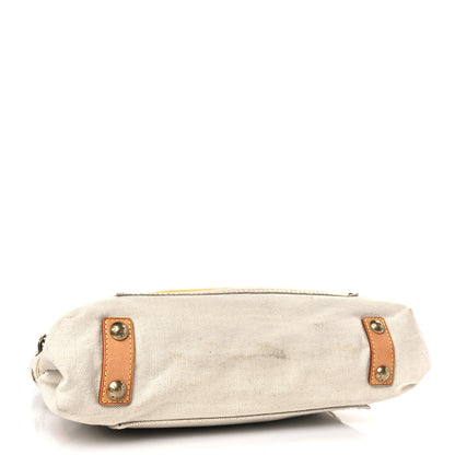 Louis Vuitton Toile Globe Shopper Cabas MM Yellow 4 of 12