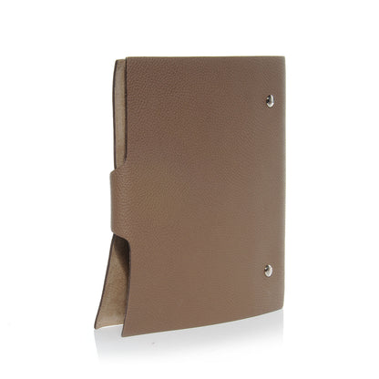 Hermes Togo Ulysse MM Notebook Cover Etoupe 3 of 8