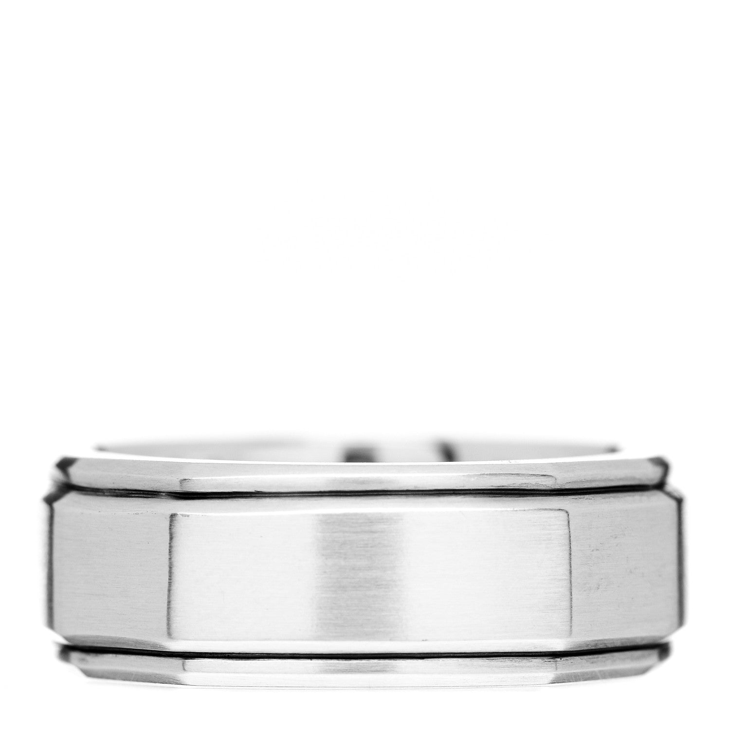 David Yurman Sterling Silver 9mm Deco Band Ring 65 11 1 of 5