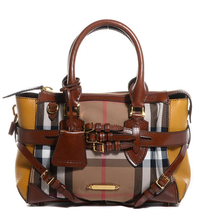 Burberry House Check Small Gladstone Gold Freesia 1 of 14