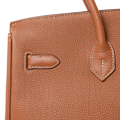 Hermes Togo Birkin 35 Gold 29 of 37