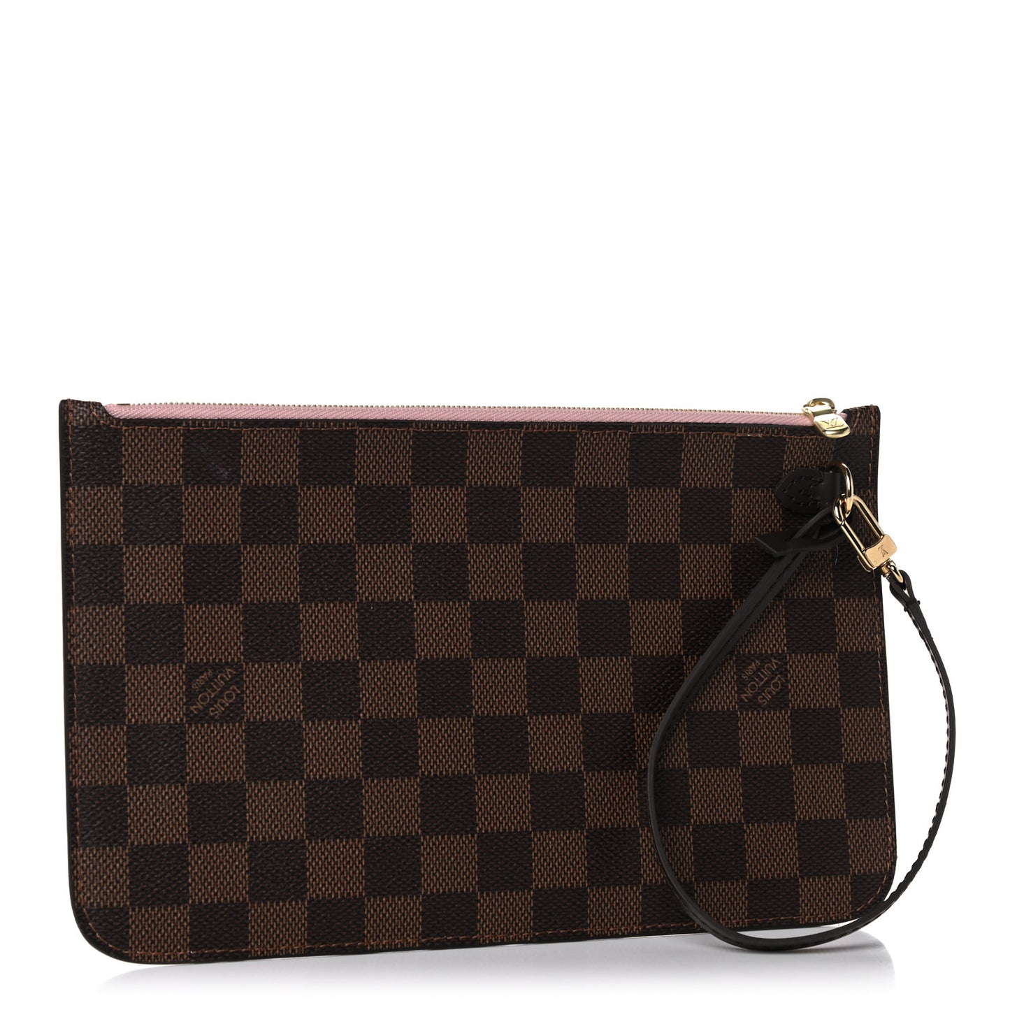 Damier Ebene Neverfull MM GM Pochette Rose Ballerine