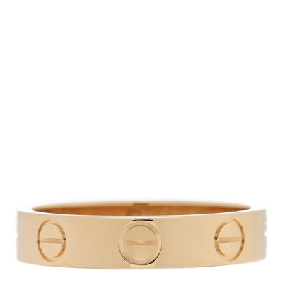 Cartier 18K Yellow Gold 3.5mm LOVE Wedding Band Ring 47 4 1 of 4