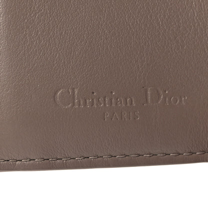 Christian Dior Patent Cannage Lady Dior Lotus Wallet Warm Taupe 6 of 7