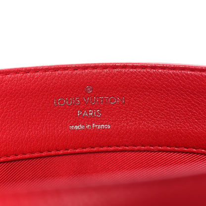 Louis Vuitton Soft Calfskin Lockme II Top Handle Rubis 6 of 9