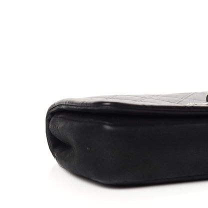 Chanel Calfskin Diamond Embossed New Chic Flap Black 8 of 11