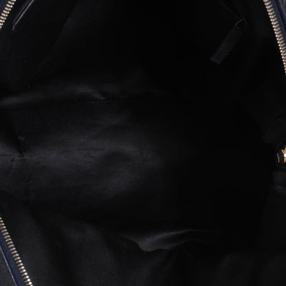 Saint Laurent Leather Oversized Muse Navy 8 of 8