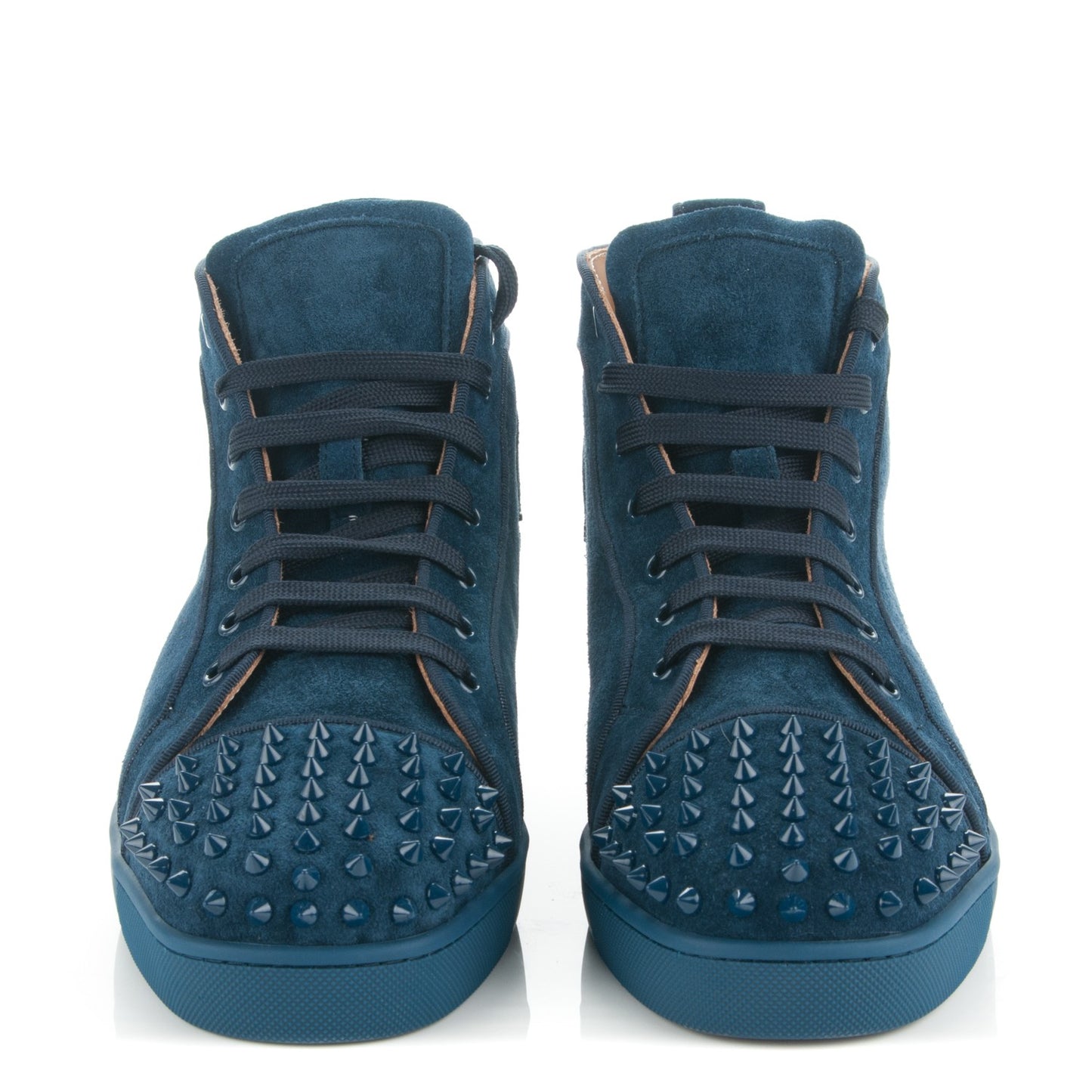 Suede Louis Spikes Flat Mens Sneakers 45
