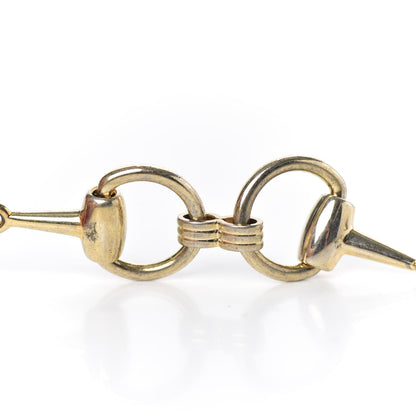 Gucci Brass Horsebit Chain Belt Gold 4 of 4